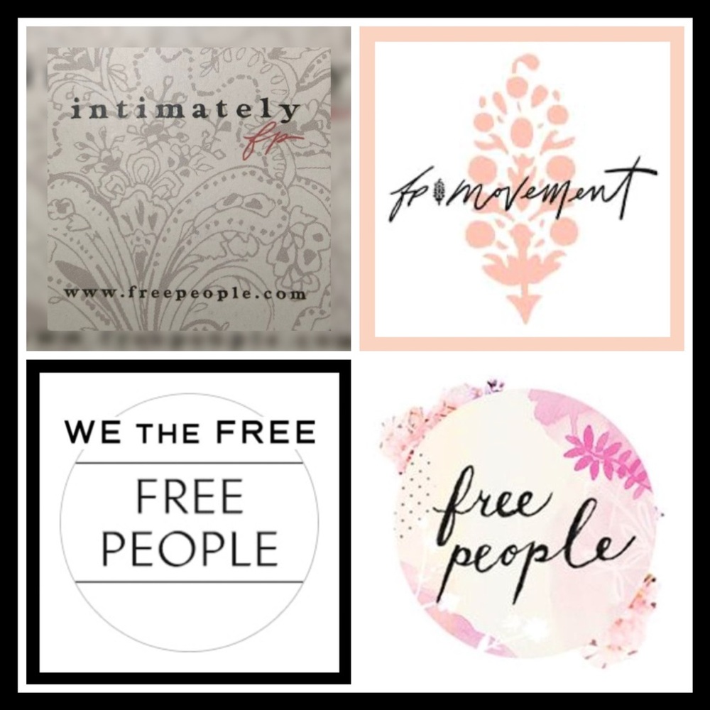 FREE PEOPLE / FP MOVEMENT / INTIMATELY BY FREE PEOPLE / WE THE FREE